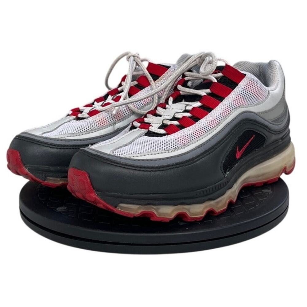 Mens Nike Air Max 24-7 397252 001 Leather Running Athletic Sneaker Size 5.5Y